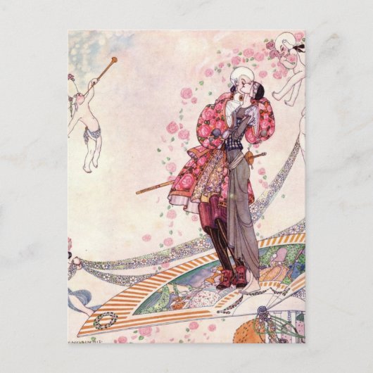 ニールセンの粉末とクリノリン ポストカード (正面)