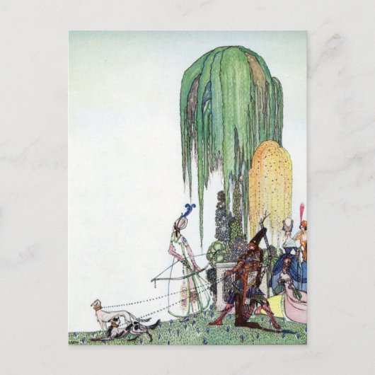 ニールセンの粉末とクリノリン ポストカード (正面)