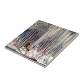 ニールセン著森林の12人の踊るプリンセス タイル (側面)