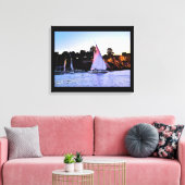 ニールセーラボート キャンバスプリント (インサイチュ (リビング))