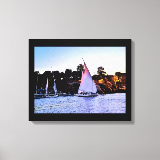 ニールセーラボート キャンバスプリント (正面)