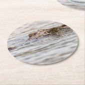 ニールワニ ラウンドペーパーコースター (アングル)