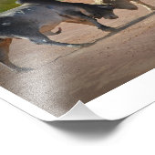 ニール・ジョーンズ写真 – キング・オブ・ザ・ロード。 フォトプリント (角)