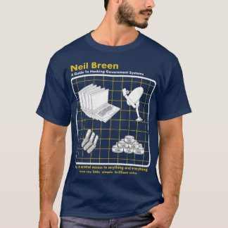 ニール・ブリーン・ハッキング・ガイドがおかしい Tシャツ
