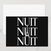 ヌイおもしろいット 招待状 (正面/裏面)