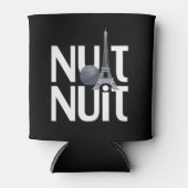 ヌイットヌイットバスケットボールナイトフランスのワードパリタワー 缶クーラー (正面)