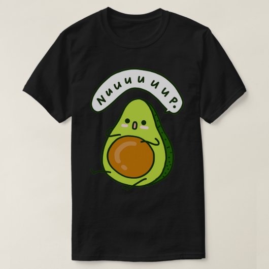ヌウアップアボカド Tシャツ (デザイン正面)