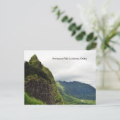 ヌウアヌパリルックアウトポストカード ポストカード (スタンド正面)