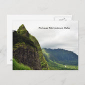 ヌウアヌパリルックアウトポストカード ポストカード (正面/裏面)