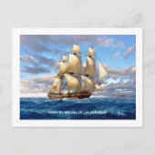 ヌエストラセニョラデラスメルセデスフリゲートポストカード ポストカード (正面)