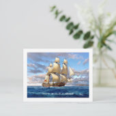 ヌエストラセニョラデラスメルセデスフリゲートポストカード ポストカード (スタンド正面)