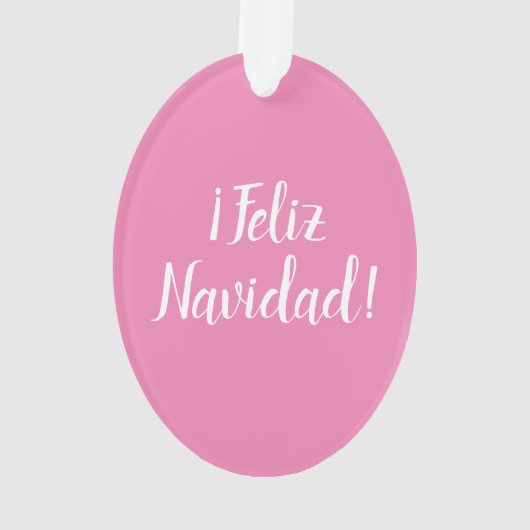 ヌエストラセニョラドゥグアダルーペピンク オーナメント (裏面)