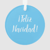 ヌエストラセニョラドゥグアダルーペブルー オーナメント (裏面)