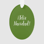 ヌエストラセノラドゥグアダルーペグリーン オーナメント (裏面)