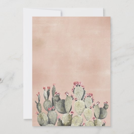 ヌエストラボスペインのダのイン結婚ビタシオン招待状 招待状 (裏面)