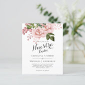 ヌエストラボダインビタシオン – 赤面ピンクローゼブーケ (スタンド正面)