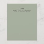 ヌエストラボダインビタシオン – 赤面ピンクローゼブーケ (裏面)