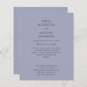 ヌエストラボダモダンタイポグラフィ多くの色の招待状 (正面/裏面)