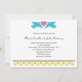 ヌエストラボダラブバーズバナー招待状 招待状 (正面)