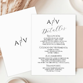 ヌエストラボダ結婚ズ詳細デタレスエレガンテ エンクロージャーカード