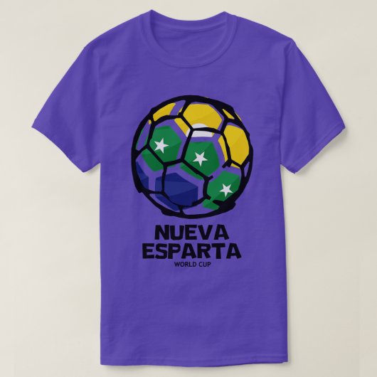 ヌエバ・エスパルタ州旗 Tシャツ (デザイン正面)