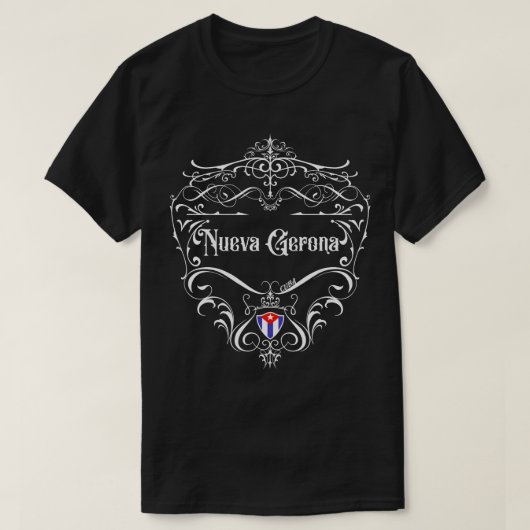 ヌエヴァジェローナヴィンテージデザイン1 Tシャツ (デザイン正面)