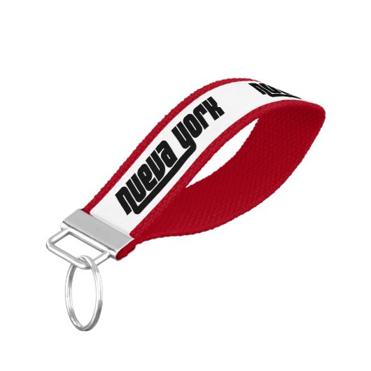ヌエヴァヨークキーチェーンニューヨークシティ リストバンドキーホルダー (アングル下)
