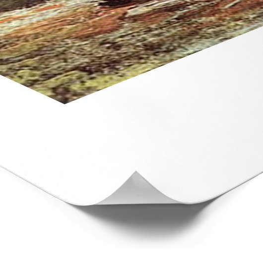 ヌエ離れネンの教会 ポスター (角)