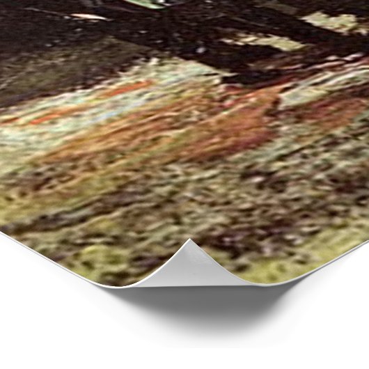 ヌエ離れネンの教会 ポスター (角)