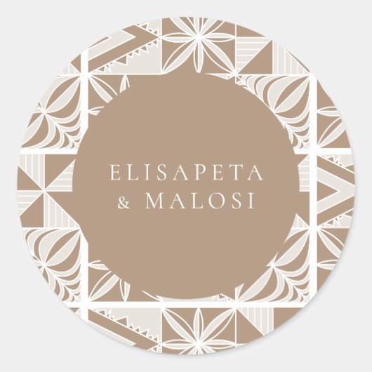 ヌクアロファ ラウンドシール (正面)