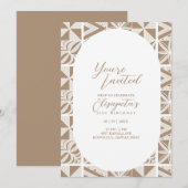 ヌクアロファ 招待状 (正面/裏面)