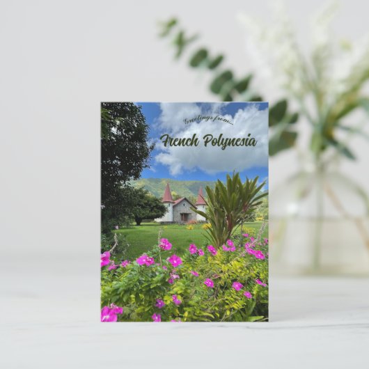 ヌクヒバポリネフランスのシア ポストカード (スタンド正面)