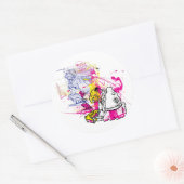 ヌケ革命 ラウンドシール (封筒)