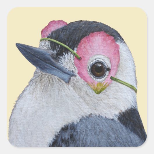 ヌサッチのシールに愛着を付ける スクエアシール (正面)