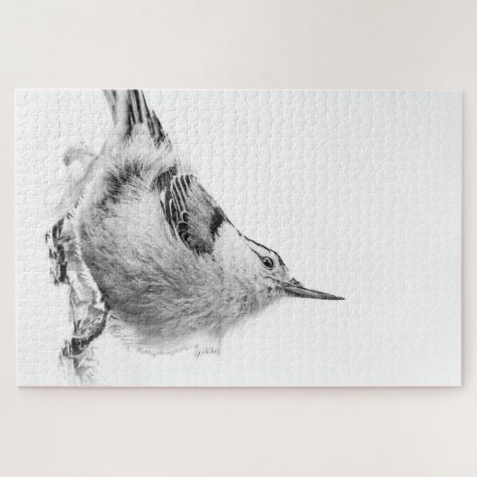 ヌサッチ高鍵鳥写真 ジグソーパズル (横)