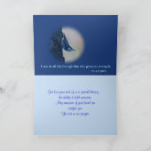 ヌサッチ鳥悔やみや弔慰カスタマイズ-任意の大事な行事 カード (内部)