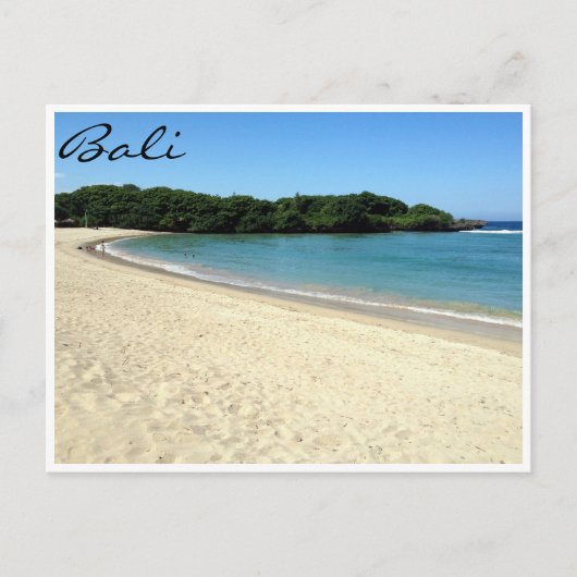 ヌサドゥアビーチ ポストカード (正面)