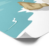 ヌサペニダビーチバリインドネシアヴィンテージ ポスター (角)