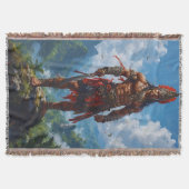 ヌサンタラの精神 スローブランケット (正面)