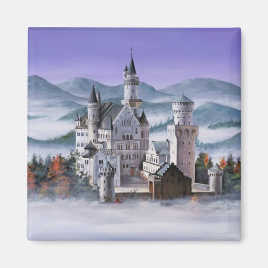 ヌシュワンシュタイン城 マグネット (正面)