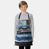 ヌスタンシェルビーアンティーク エプロン (着用した状態)