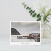 ヌスフィヨルドロフォテンノルウェー ポストカード (スタンド正面)
