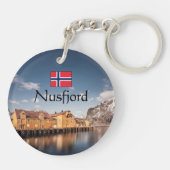 ヌスフィヨルドロフォテン キーホルダー (裏面)