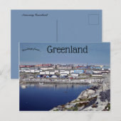 ヌスaqグリーンランドの景色 ポストカード (正面/裏面)