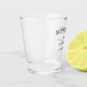 ヌッティアイリッシュマンノベルティペタルプレスCoショットガラス ショットグラス (左)