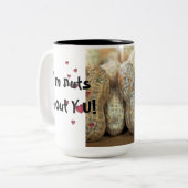 ヌティのカップル ツートーンマグカップ (正面左)