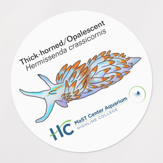 ヌディステッカー#2 ラベル (デザイン2)