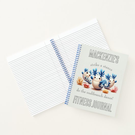 ヌディブおもしろいランカラフル・ダンス・フィットネス・ジャーナル ノートブック (内部)