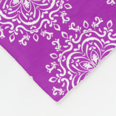 ヌディブランチマンダラ フリースブランケット (角)