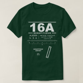 ヌナピチュク空港NUP 16A Tシャツ